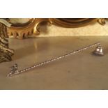 SILVER PLATED CANDLE SNUFFER