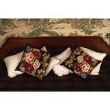 ASSORTED LOT 6 OF CUSHIONS