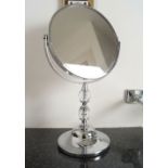 CHROME PLATED VANITY MIRROR