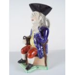 LARGE STAFFORDSHIRE CHARACTER JUG