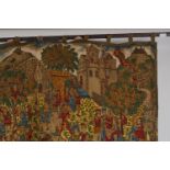 LARGE FRENCH FINELY WOVEN TAPESTRY