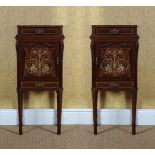 PAIR OF 19TH-CENTURY ROSEWOOD CABINETS