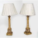 PAIR OF TOLEWARE TABLE LAMPS