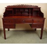 CHINESE HARDWOOD WRITING DESK