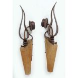 PAIR OF ITALIAN MID-CENTURY WALL SCONCES