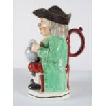 LARGE STAFFORDSHIRE CHARACTER JUG