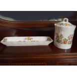 2 PIECES OF AYNSLEY CHINA