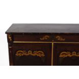 REGENCY ROSEWOOD SIDE CABINET