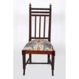 19TH-CENTURY ROSEWOOD CHAIR