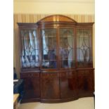 GEORGE III STYLE MAHOGANY BOOKCASE