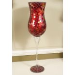 GLASS MOSAIC CANDLE HOLDER