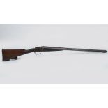 POWELL AND SONS DOUBLE BARRELL SHOTGUN