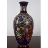 JAPANESE MEIJI CLOISONNE VASE