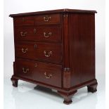 18TH-CENTURY MAHOGANY CHEST