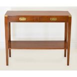 CAMPAIGN STYLE CONSOLE TABLE