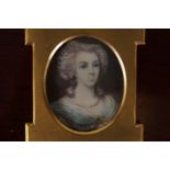 FRENCH PORTRAIT MINIATURE