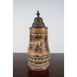 GESETZL LIDDED BEER STEIN