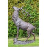 LIFESIZE BRONZE GARDEN SCULPTURE