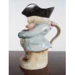 18TH-CENTURY DERBY CHARACTER JUG