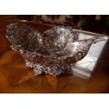 SILVER FRUIT BASKET