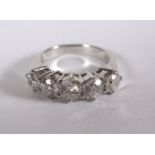 FIVE STONE DIAMOND RING