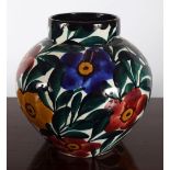 SMF GERMANY MAJOLICA VASE