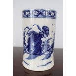 19TH-CENTURY PEARLWARE TANKARD