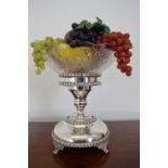 FINE QUALITY SILVER PLATE TABLE CENTRE PIECE