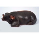 19TH-CENTURY CARVED CHINESE WATERBUFFALO