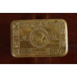 WWI BRASS BOX