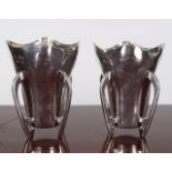 PAIR OF STERLING SILVER GOLF TROPHIES