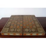 TURKISH MARQUETRY AND PARQUETRY GAMES BOX