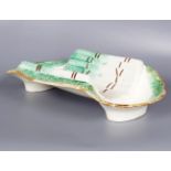 LONGCHAMP MAJOLICA ASPARAGUS DISH