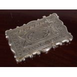 STERLING SILVER CARD CASE