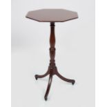 GEORGE III MAHOGANY WINE TABLE