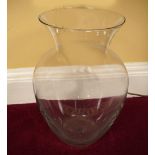 LARGE GLASS VASE