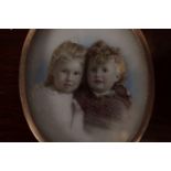 TWO CASED 19TH-CENTURY PORTRAIT MINIATURES