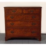 GEORGE III MAHOGANY CHEST