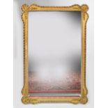 19TH-CENTURY FRAMED PIER MIRROR