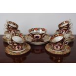 39 PIECE CROWN DERBY TEA SERVICE