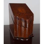 18TH-CENTURY MINIATURE KNIFE BOX