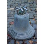 LARGE NINETEENTH-CENTURY BRONZE ESTATE BELL