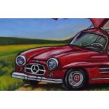 FIONNUALA COLLINS MERCEDES 300 SL GULLWING