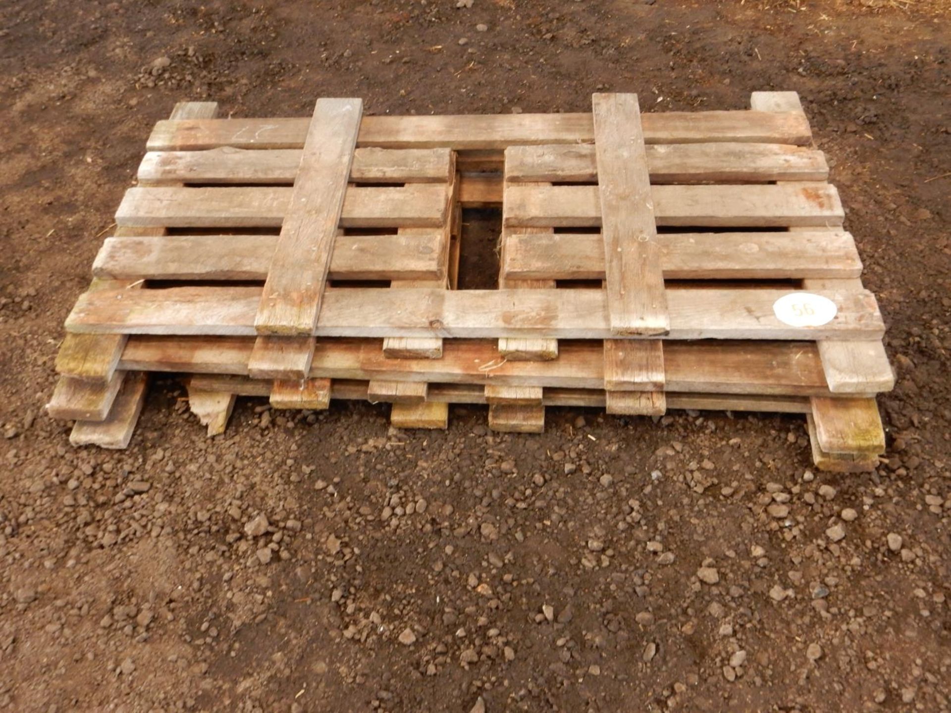 Timber lambing pens