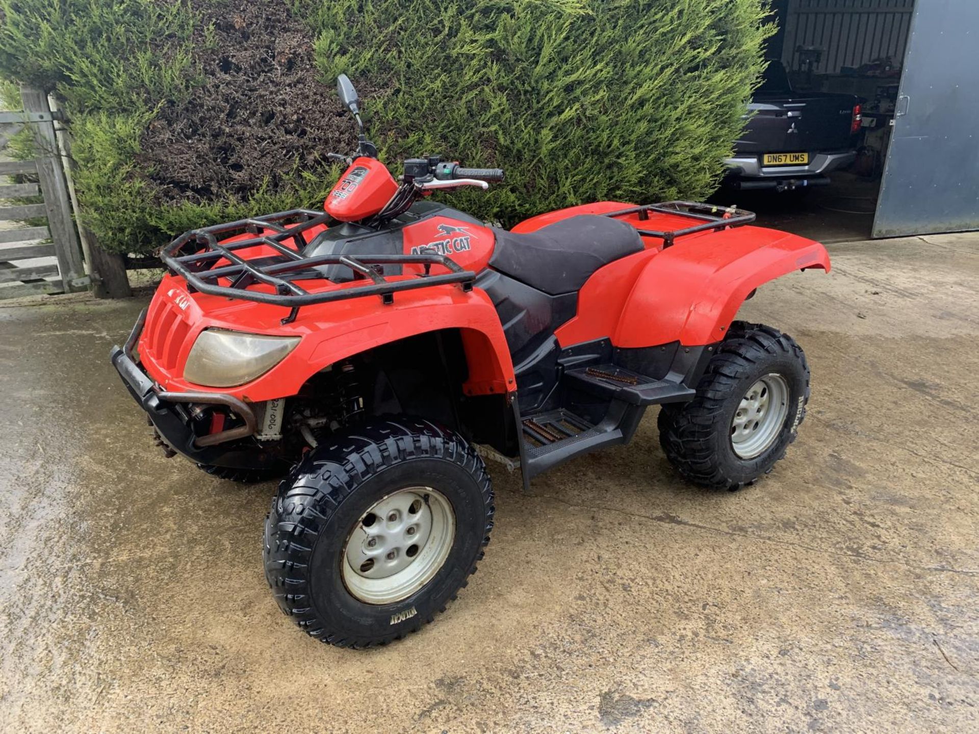 Artic CAT diesel quad bike reg DX58KXH approx 16k miles