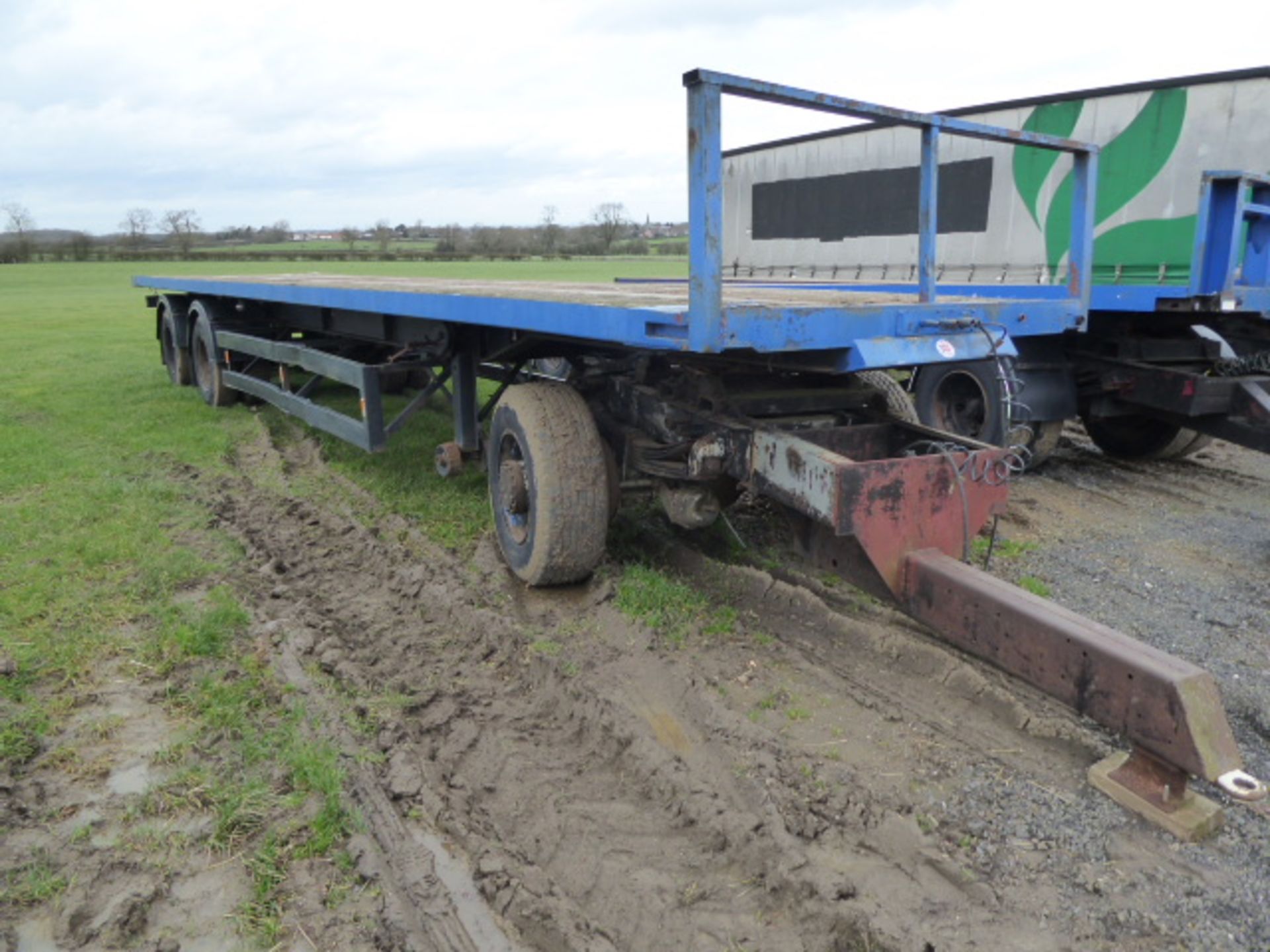 40ft trailer twin axle c/w dolly