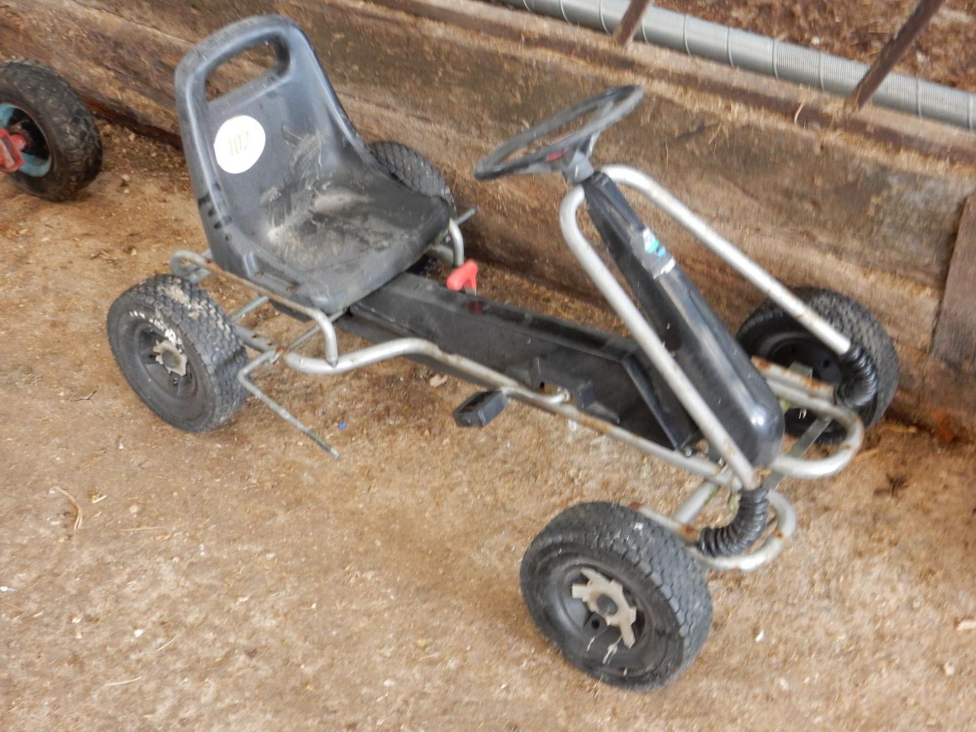 Toy pedal go-cart