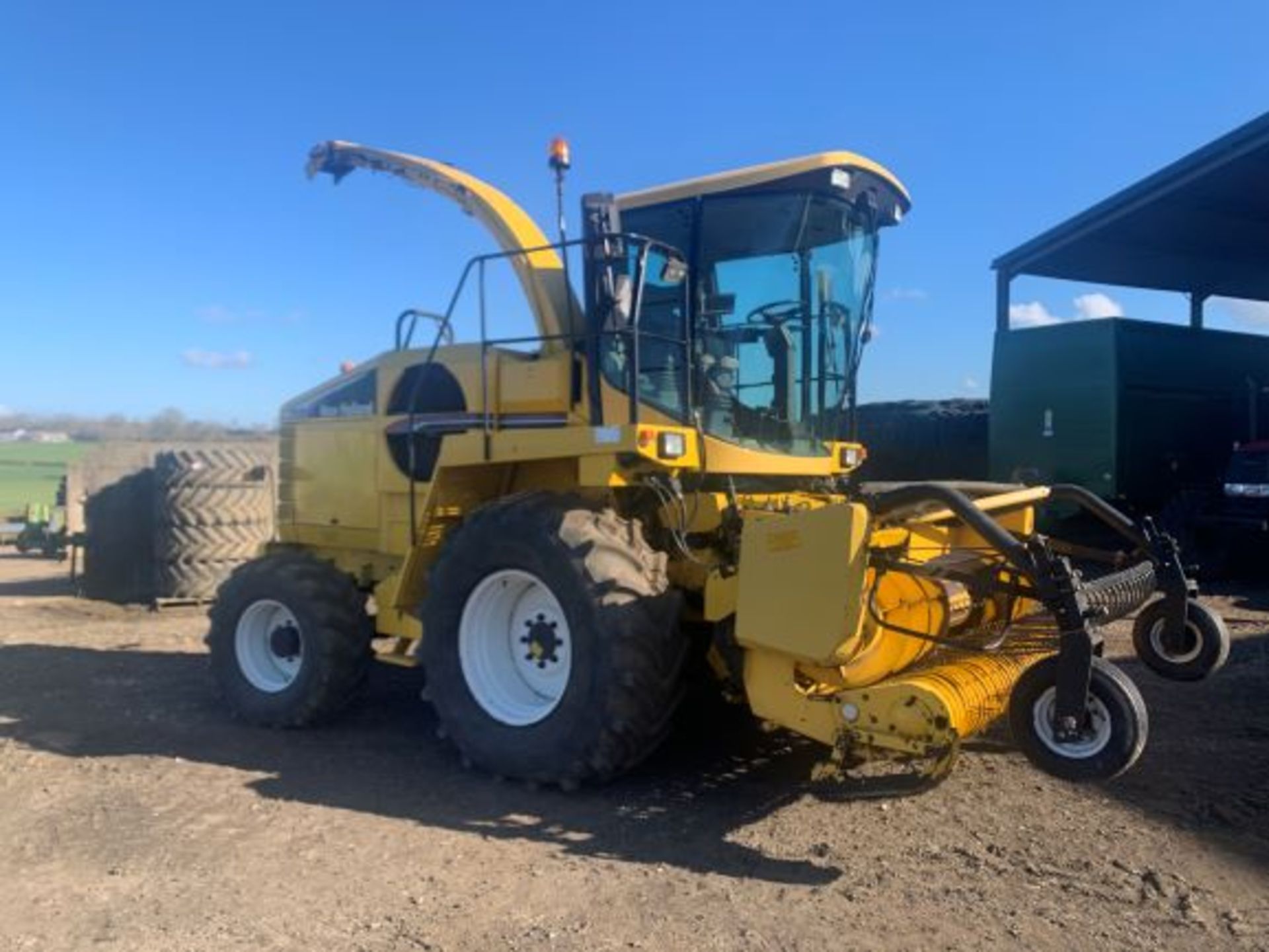 New Holland FX30 Forage Harvester reg CV03HRP Engine hours 2712,