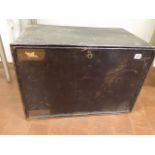 Tin fall front cabinet (60x42x35cm)