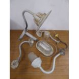 Vintage light fittings - Coughtrie, Smithlite maxilume angle lamp,